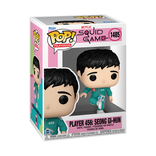 Funko Pop! TV: Squid Game - Player 456: Seong Gi-Hun (Kicking Jegi)