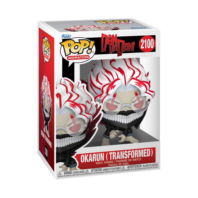 Funko Pop! DanDaDan – Transformed Okarun with Chase Figure (Style May Vary)