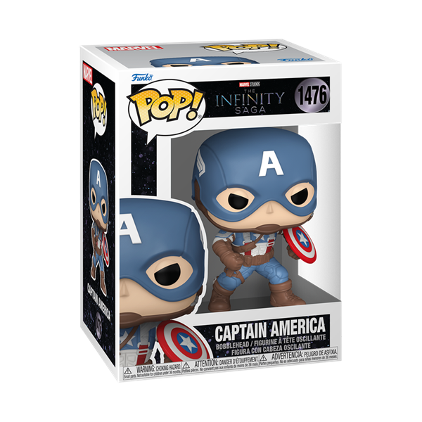 Funko Pop! Marvel: Infinity Saga - Captain America with Helmet (The First Avenger)