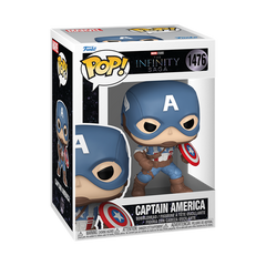 Funko Pop! Marvel: Infinity Saga - Captain America with Helmet (The First Avenger)