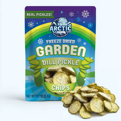 Arctic Farm: Freeze Dried Garden Dill Pickle Chips (5.7gm)