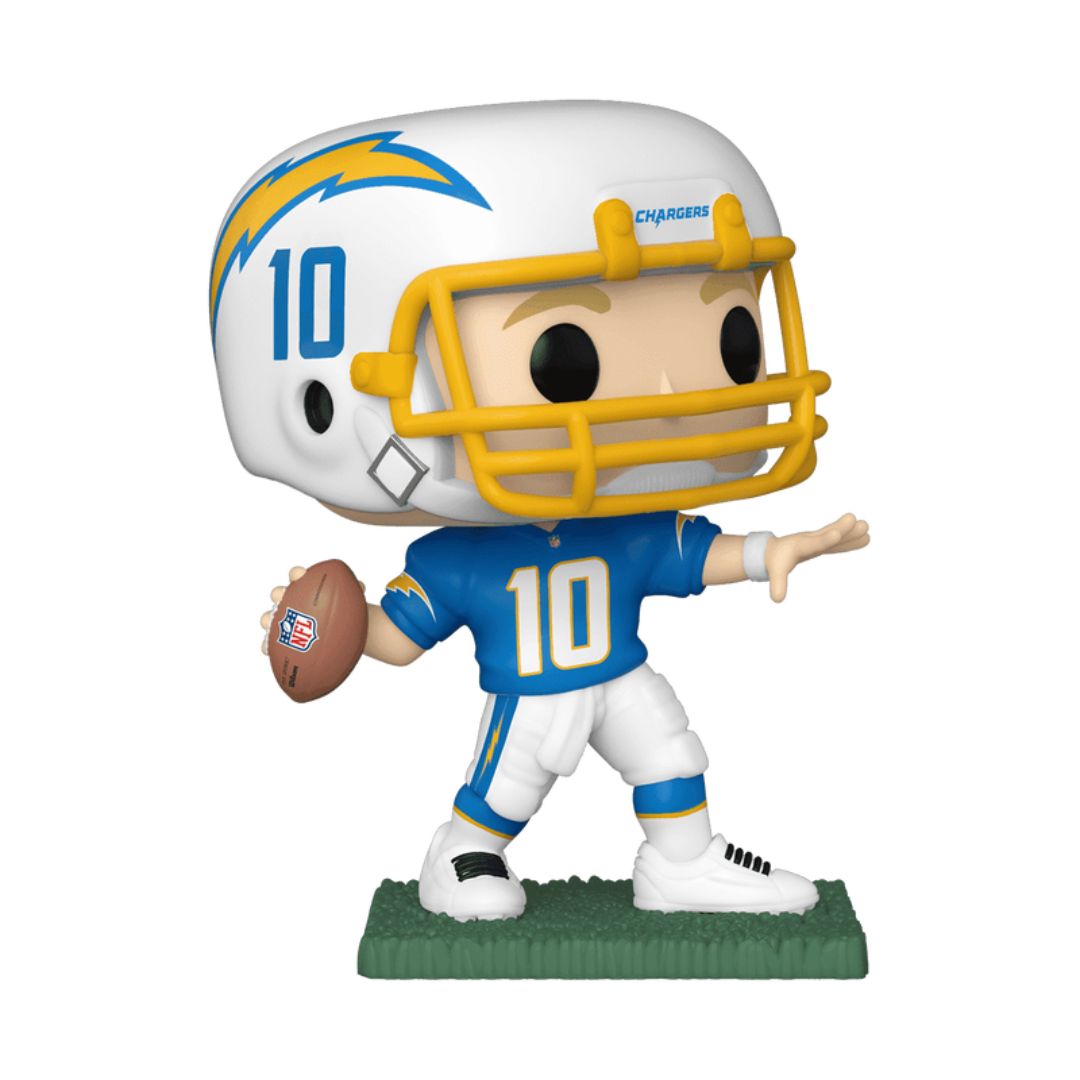 Funko Pop! NFL: Chargers- Justin Herbert (Home Uniform)