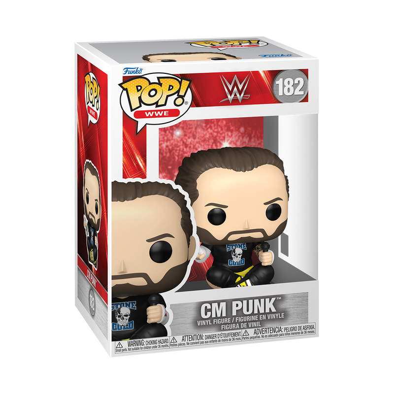 Funko Pop! WWE – CM Punk (Pipe Bomb Promo) Figure