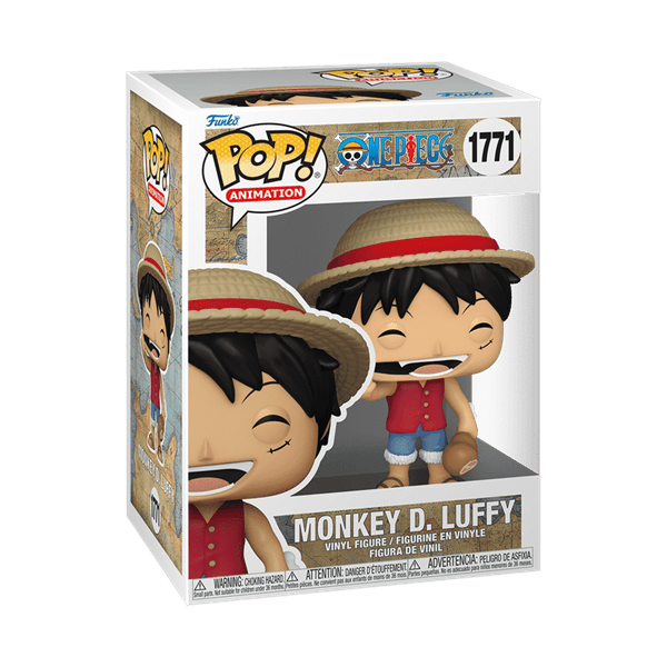 Funko Pop! Anime: One Piece - Monkey D. Luffy with Meat Simple Funko 