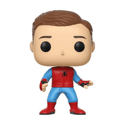 Funko Pop! Marvel: Spider-Man Homemade Suit Unmasked (Exclusive) Simple Showcase 