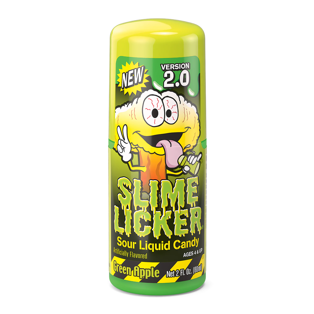 Toxic Waste: Slime Licker 2.0 Version - Green Apple & Black Cherry Roller (Ships Assorted)