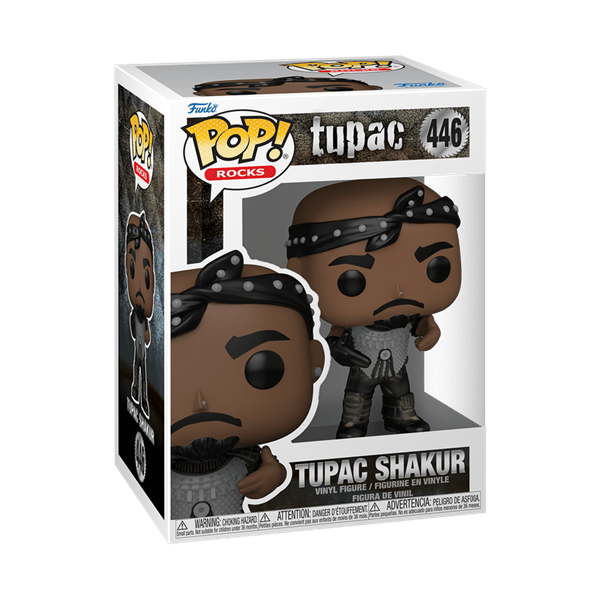 Funko Pop! Rocks: Tupac Shakur (California Love) Simple Funko 