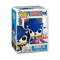 Funko Pop! Games: Sonic - Sonic with Hero Chao Flocked Figure