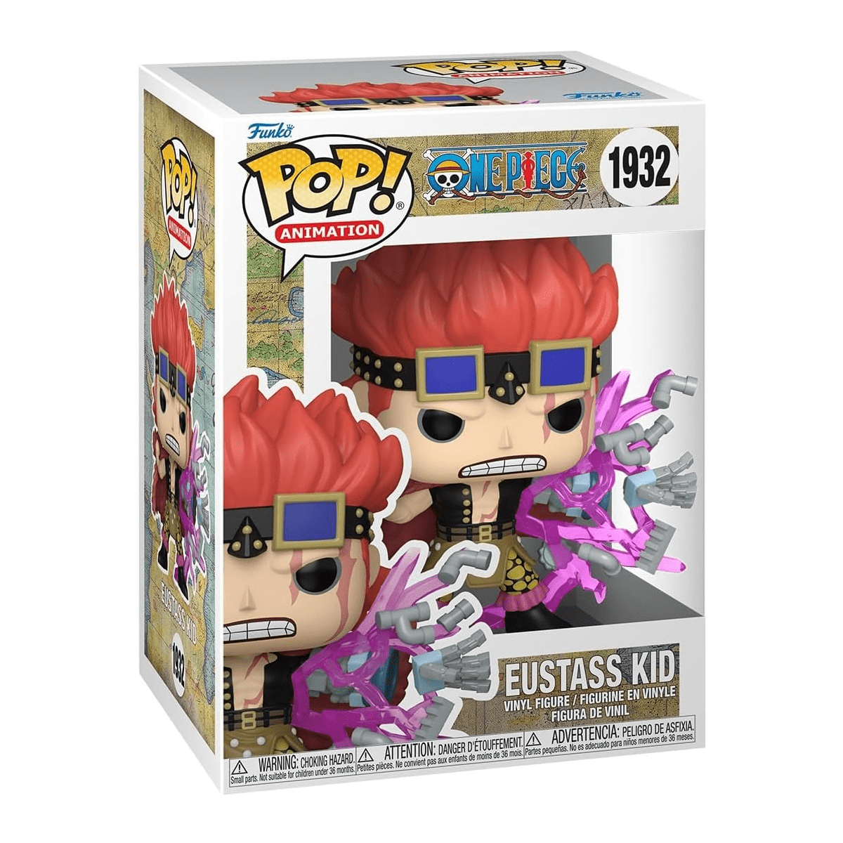 Funko Pop! Anime: One Piece – Eustass Kid with Awakening Figure Simple Funko 