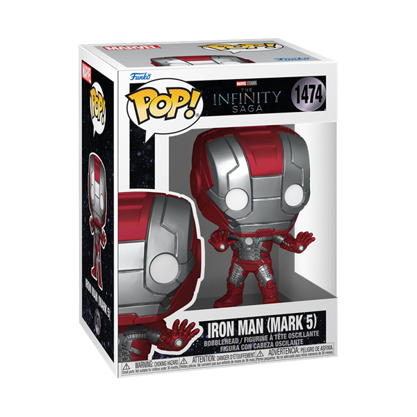 Funko Pop! Marvel: Infinity Saga - Iron Man (Mark 5)