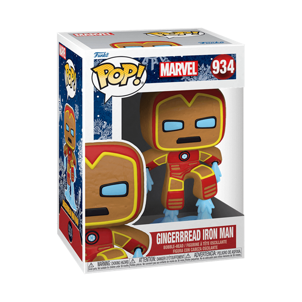 Funko Pop! Marvel: Holiday - Gingerbread Iron Man Vinyl Figure