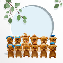 Dog Huggers: The Phone Hugging Animals Series 4 Collectable Figurine Blind Bag (1pc)