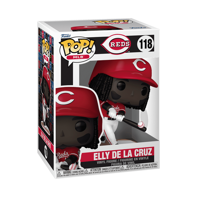 Funko Pop! MLB: Cincinnati Reds – Elly De La Cruz Figure