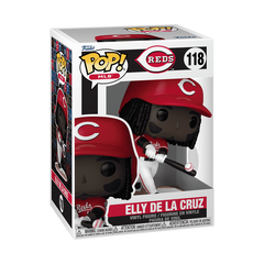 Funko Pop! MLB: Cincinnati Reds – Elly De La Cruz Figure