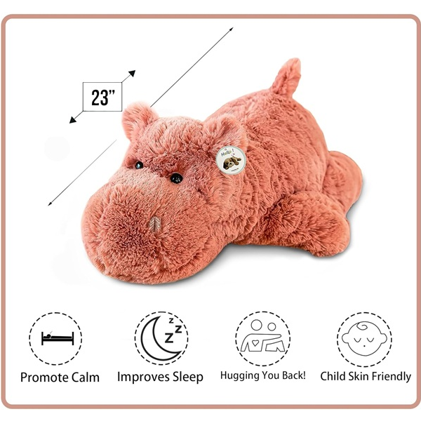 New! Weighted Animal Plush Pillow Toy (Multiple Style)