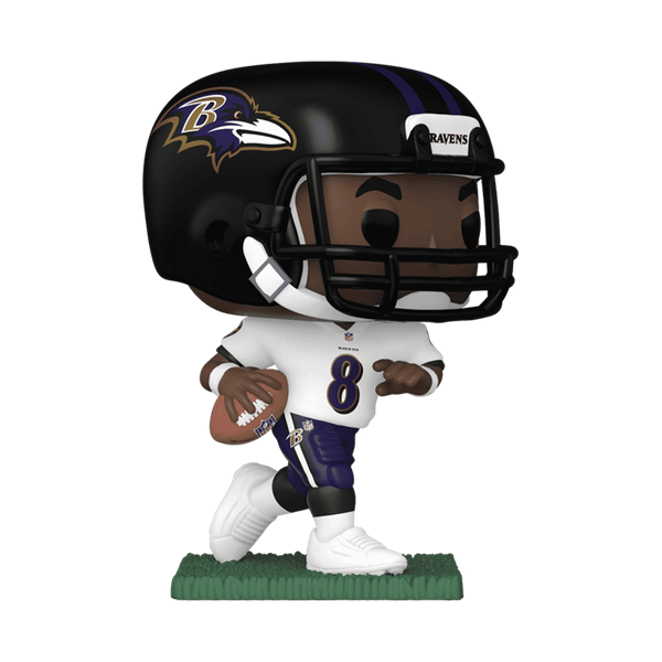 Funko Pop! NFL: Baltimore Ravens - Lamar Jackson (Away Uniform)