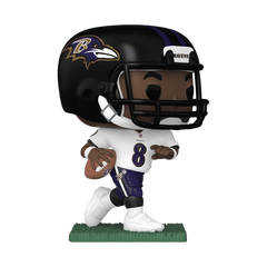 Funko Pop! NFL: Baltimore Ravens - Lamar Jackson (Away Uniform)