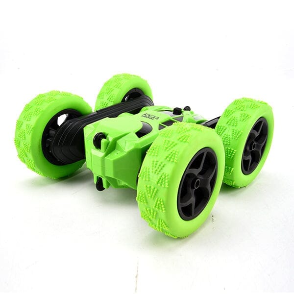 Tough Trax Whizzer | 4WD Remote Control Stunt Car w/ Headlights! Simple Showcase 