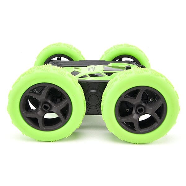 Tough Trax Whizzer | 4WD Remote Control Stunt Car w/ Headlights! Simple Showcase 