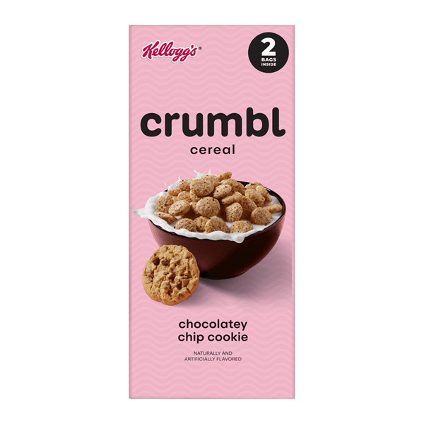 Kellogg's™ x Crumbl Cookies™ Chocolaty Chip Breakfast Cereal (20.9 oz) Simple Showcase 