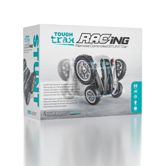 Tough Trax Tornado: Remote Control Stunt Car w/ Double-Sided Driving! Simple Tough Trax 