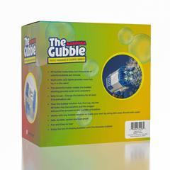 The Bazooka Gubble LED Bubble Gun | Includes 100mL Kid & Pet Safe Bubble Solution Simple Exclusive 