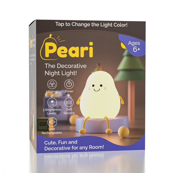 Peari: The Adorable Decorative Pear Night Light Simple Showcase 