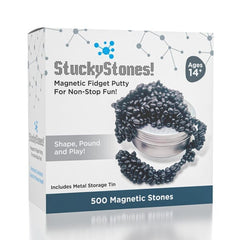 StuckyStones! | Magnetic Fidget Putty (500 Stones) Simple Showcase 