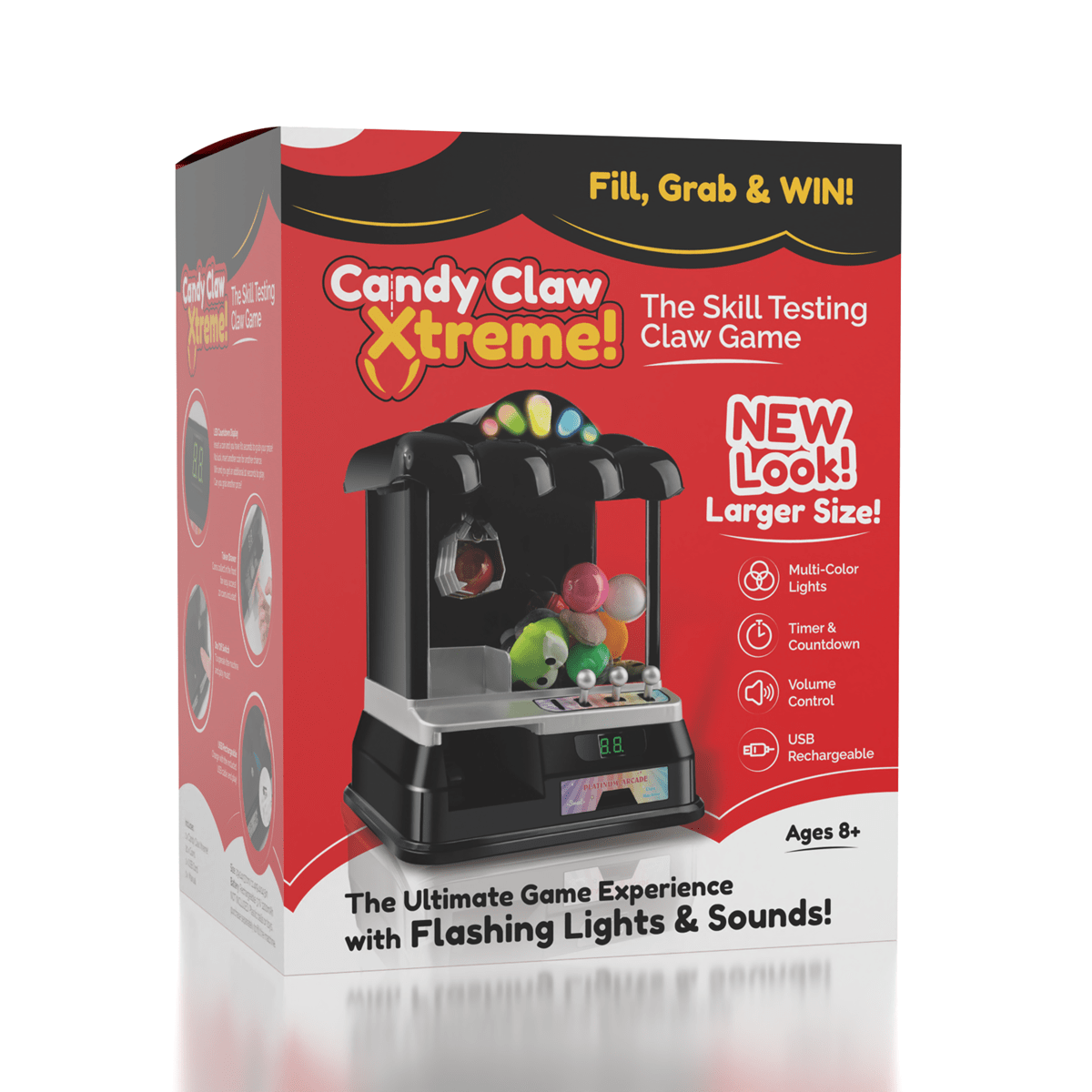 Candy Claw Machine: XTREME! | New Look & Larger Size! Simple Exclusive 