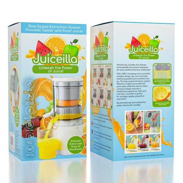 Juiceilla | Rechargeable Citrus Juicer | Pre-Order Preorder Showcase 