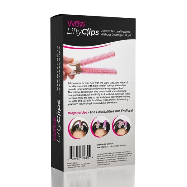 WOW LiftyClips (8pk) | Volumizing Hair Clips | As Seen On TikTok! Simple Showcase 