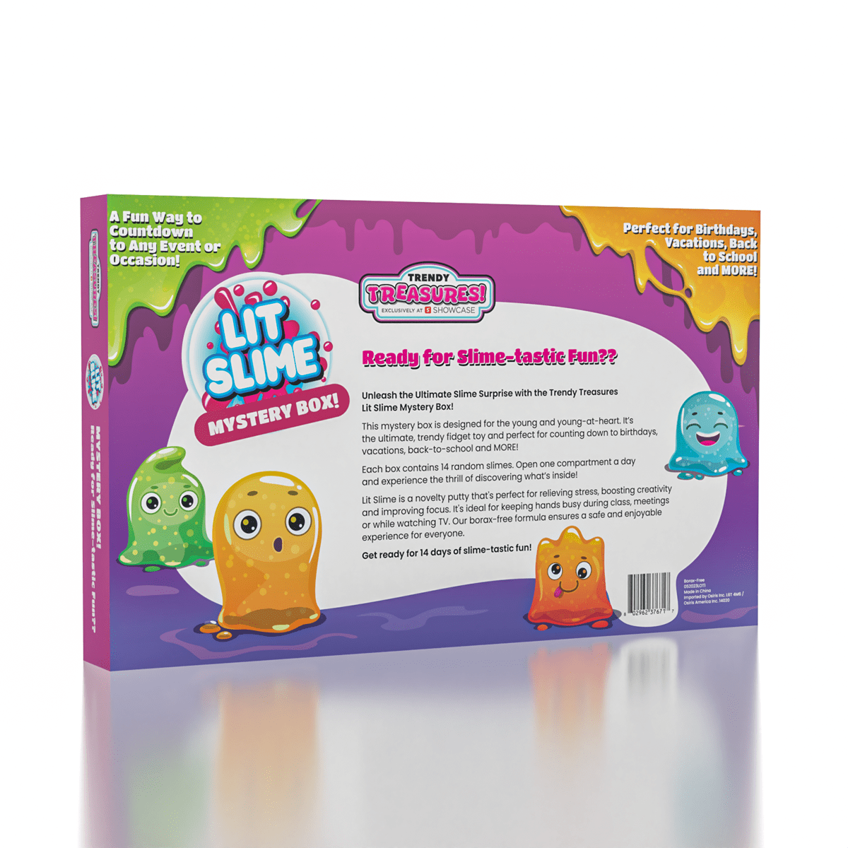 LIT Slime Novelty Fidget Putty Mystery Box Series 1 (14 Different Butter Slimes!) Simple Lit Slime 
