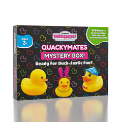 Trendy Treasures QuackyMates Advent Calendar Mystery Box | 24pc Surprise Rubber Duck Toys Simple Trendy Treasures 