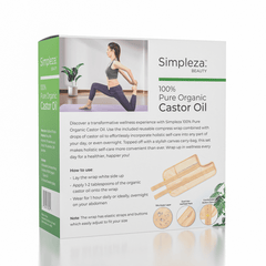 Castor Oil & Wrap (200mL) Simple Exclusive 
