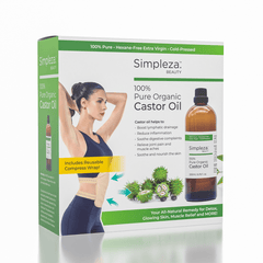 Castor Oil & Wrap (200mL) Simple Exclusive 