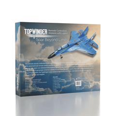 Topwinger: 2.4G Remote Control Fighter Jet with Extra Battery Simple Topwinger 
