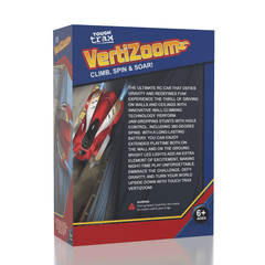 Tough Trax VertiZoom Wall Climbing RC Stunt Car Simple Tough Trax 