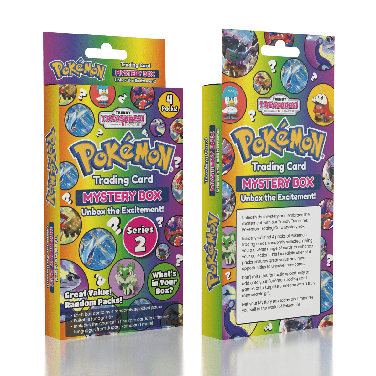 Trendy Treasures: Pokémon TCG Mystery Box Series 2 (Exclusive to Showcase) Simple Trendy Treasures 