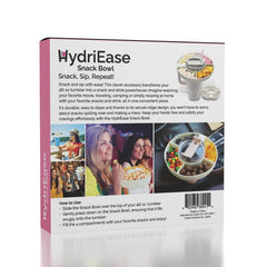 HydriEase Snack Bowl Accessory for 40oz Tumbler Cup Simple Showcase 