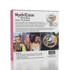 HydriEase Snack Bowl Accessory for 40oz Tumbler Cup Simple Exclusive 