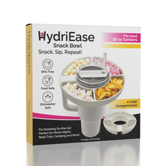 HydriEase Snack Bowl Accessory for 40oz Tumbler Cup Simple Exclusive 