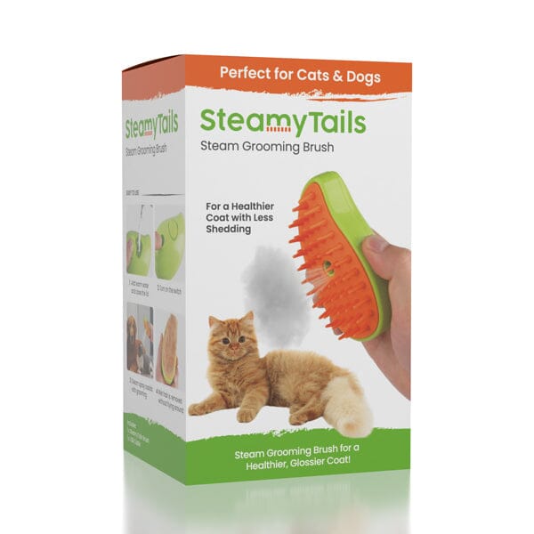 SteamyTails: Silicone Steam Grooming Brush For Cats & Dogs Preorder Showcase 