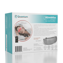 Quantum BlinkBliss: Folding Eye Massager - Unwind in Eye-Soothing Bliss! Simple Showcase 