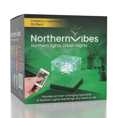 NorthernVibes: LED Cube Night Light w/ Remote Control Simple Exclusive 