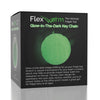 Flex Worm Glow-In-The-Dark Green 2.5