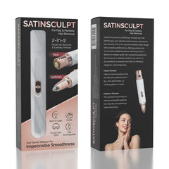 SatinSculpt Rechargeable Hair Removal Tool - Face & Eyebrow Trimmer Preorder Showcase 