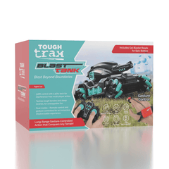 Tough Trax Blast Tank: RC Tank w/ Gel Blaster Simple Tough Trax 