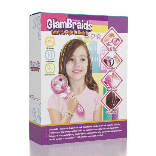 GlamBraids Electric Hair Wrapping DIY Styling Tool Preorder Showcase 