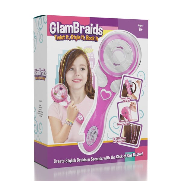 GlamBraids Electric Hair Wrapping DIY Styling Tool Preorder Showcase 