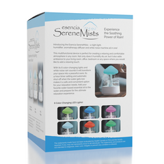 Esencia SereneMists: (800mL) 4-in-1 Rain Cloud Humidifier